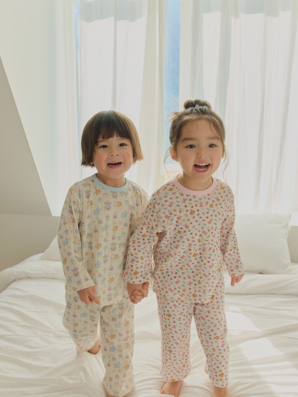 韓國童裝 26春 | DD10 花花家居服 (75~140cm)