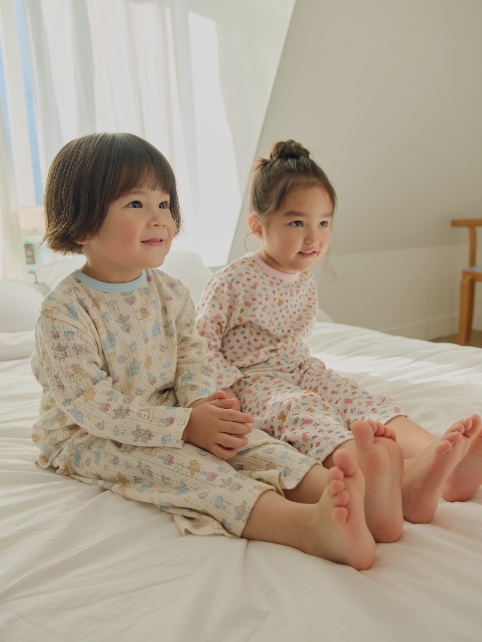 韓國童裝 26春 | DD10 花花家居服 (75~140cm)