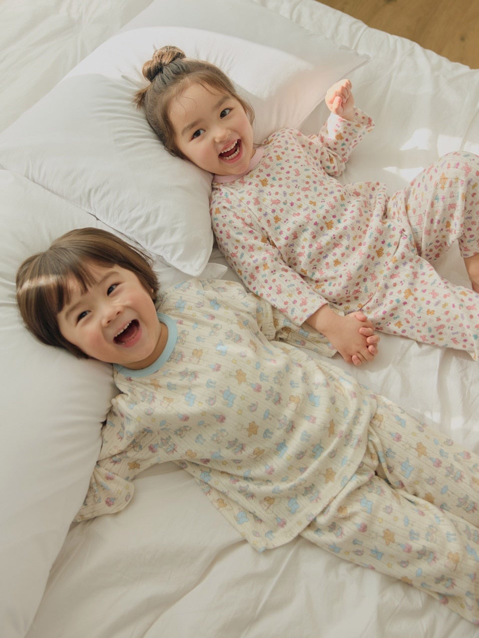 韓國童裝 26春 | DD10 花花家居服 (75~140cm)