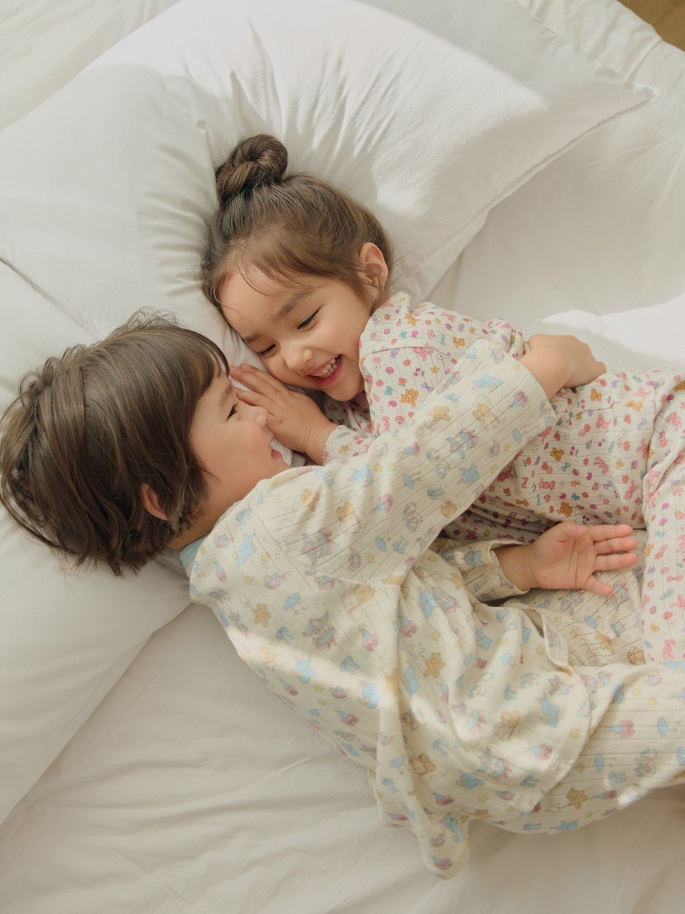 韓國童裝 26春 | DD10 花花家居服 (75~140cm)