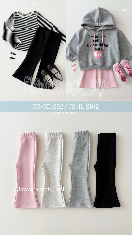 花花谷限定 25秋 | DB25334 Bootcut Pants