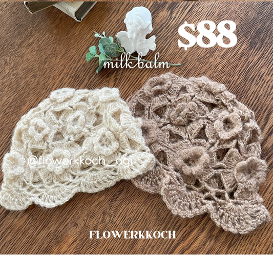 (花花谷團購限定 17/9或之前) 韓國童裝 25秋 | MK25336 Knit Hat