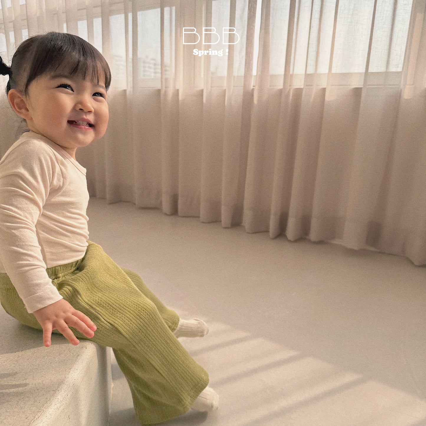 韓國童裝 26春 | BB34 Bebe Knit PT (70-110cm)