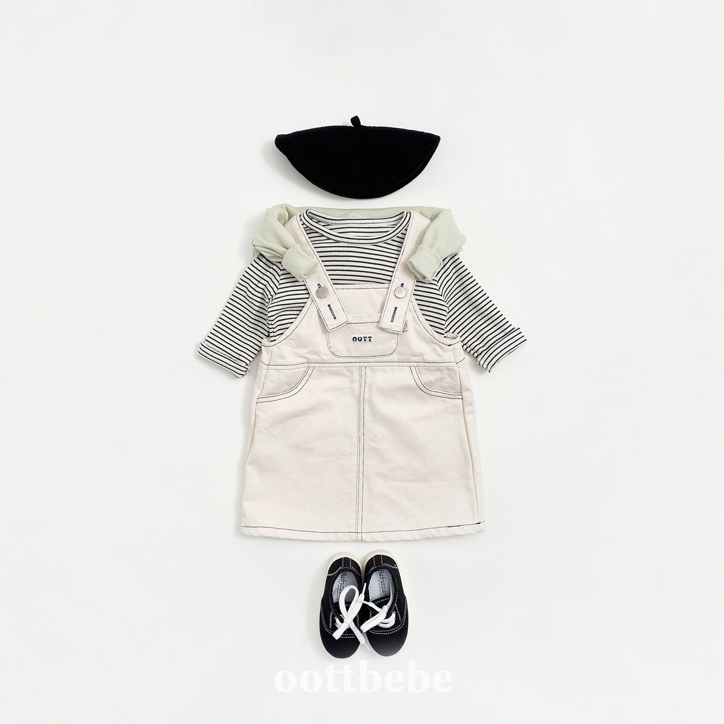韓國童裝 | OT25326 Denim OPS