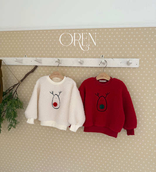 韓國童裝 25秋冬 | OR25511 聖誕款 親子 Christmas Baby Deer MTM