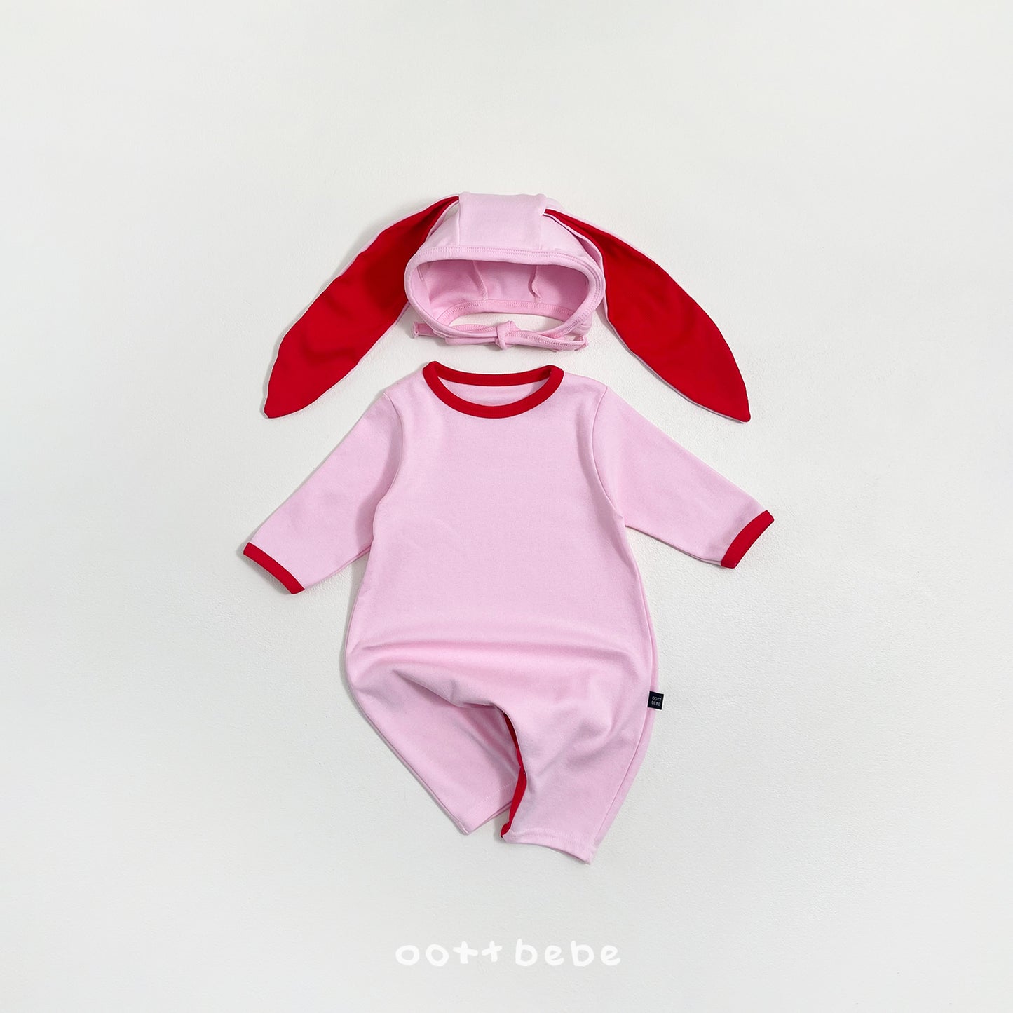 韓國童裝 26SS | OT03 Baby Soft Modal Bunny Suit Set (55-75cm)
