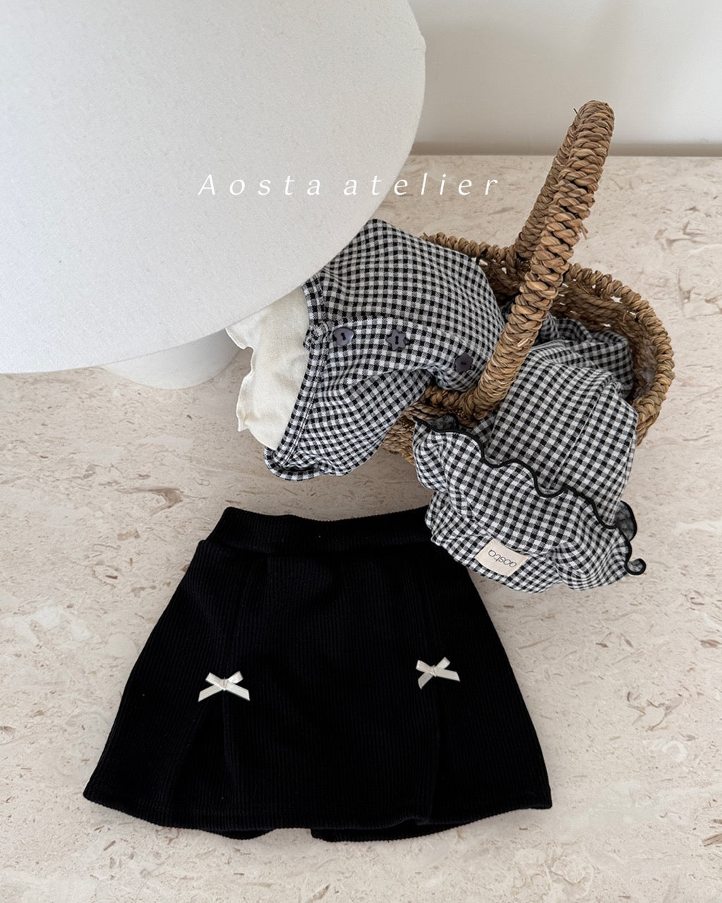 韓國童裝 26秋| AO45 Bibi Skirt Pants 裙褲 (70-110)