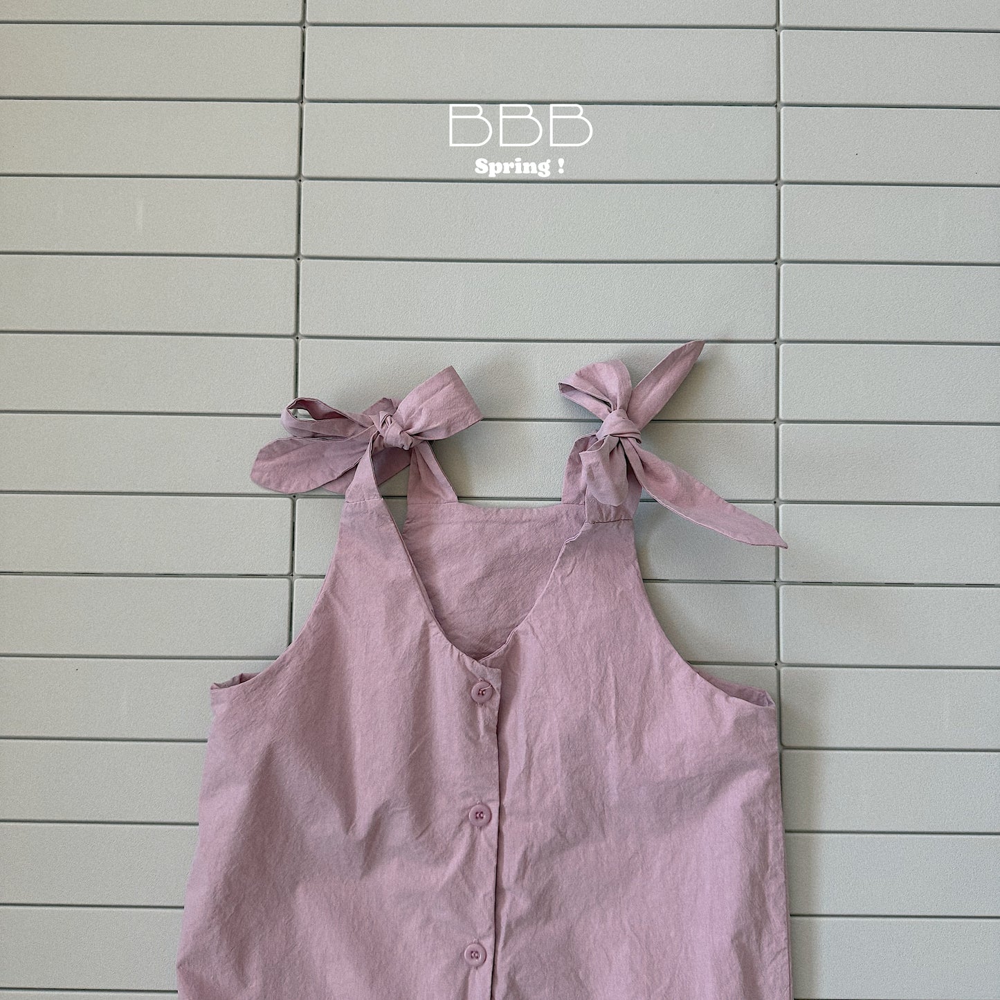 韓國童裝 26春 | BB21 Bebe Ruffle Romper Suit (70-110cm)