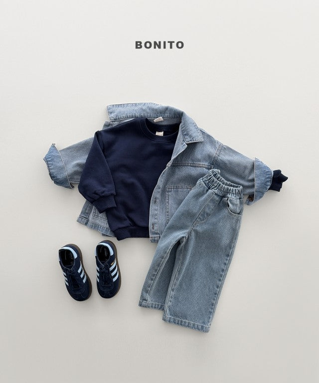 韓國童裝 26秋| BT39 Wide Denim Pants 牛仔褲 (80-140)