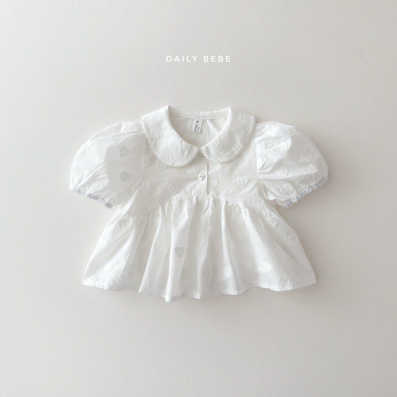 韓國童裝 26夏| DD27 Heart Blanc (75-140cm)