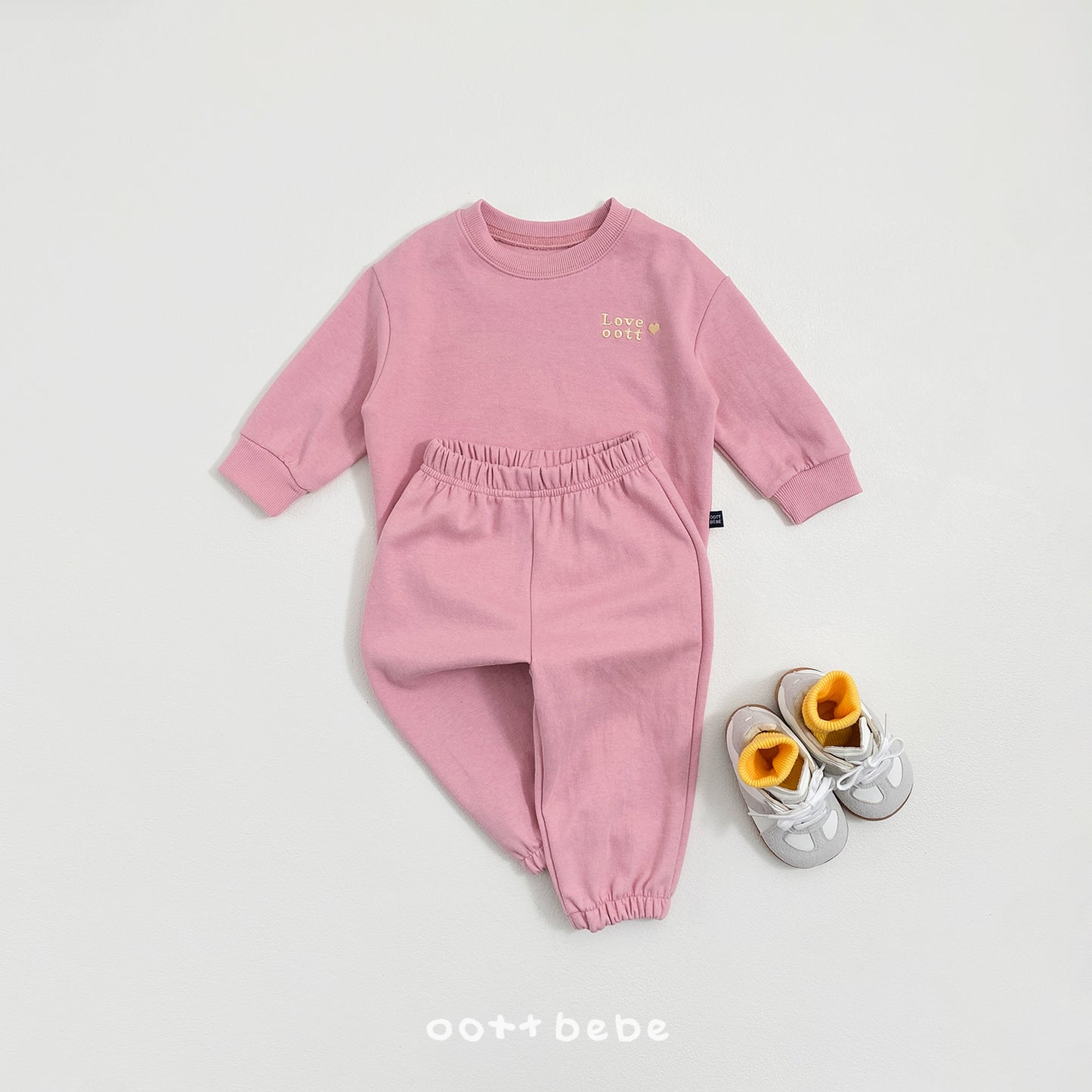 韓國童裝 26SS | OT10 Lovely Daily Kids Top and Bottom Set (75-120cm)