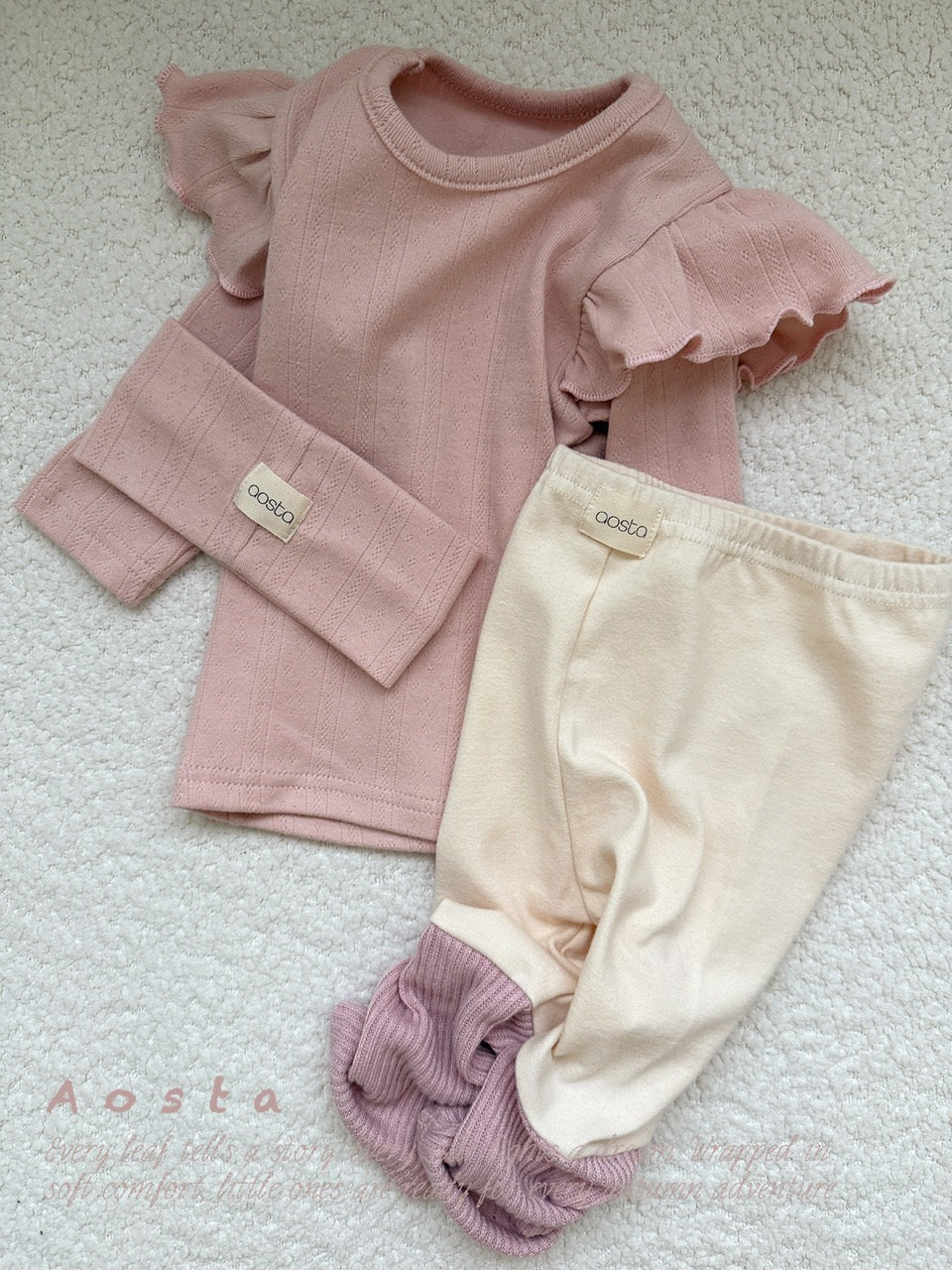 韓國童裝 26秋| AO49 Angel Frill T 上衣 (70-110)