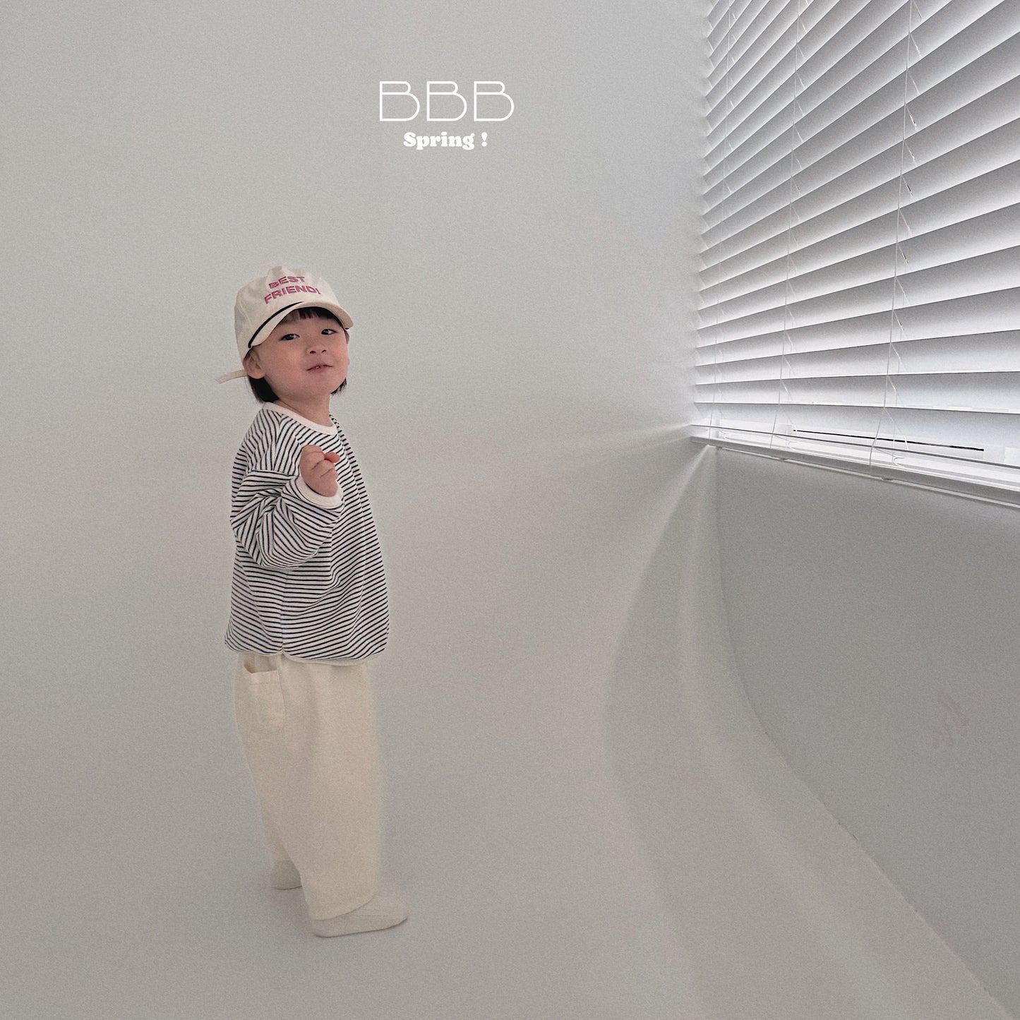 韓國童裝 26春 | BB02 Bangbang Collar T-shirt (70-130cm)