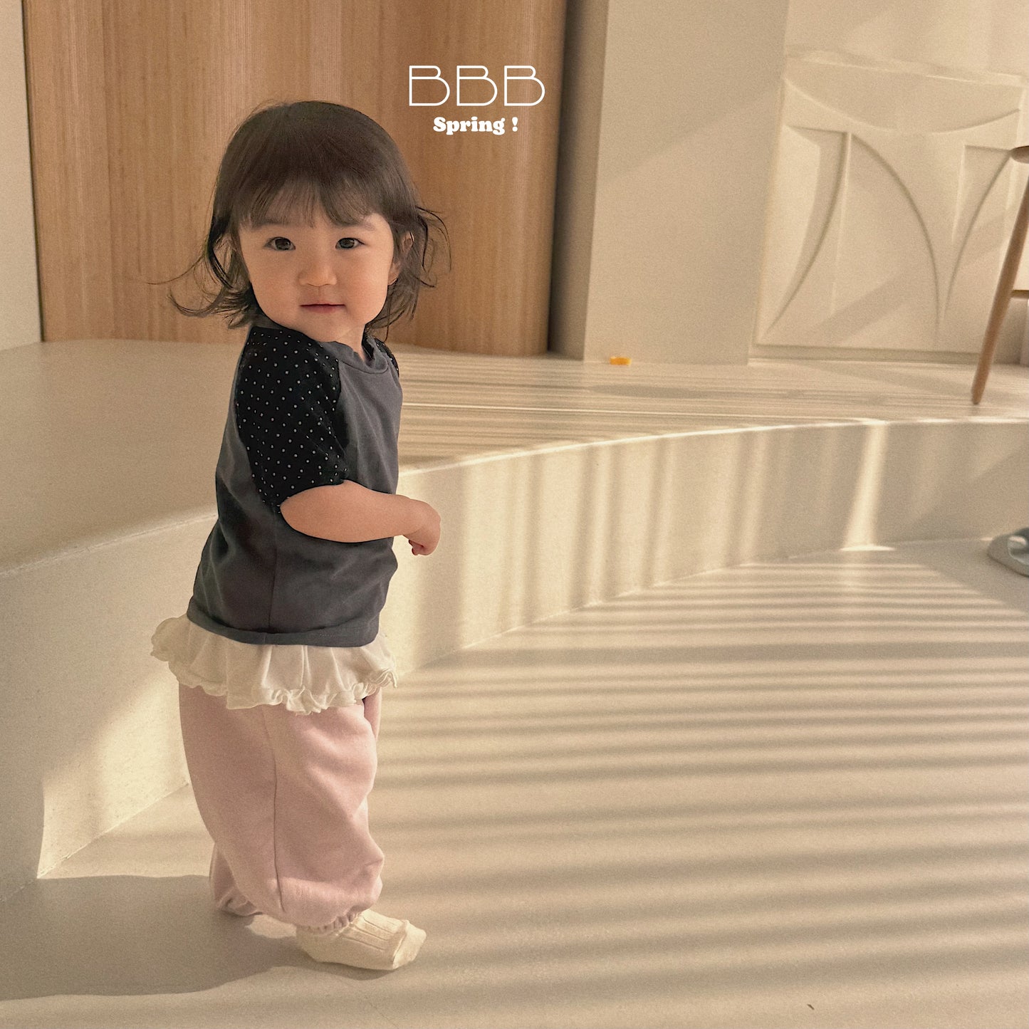 韓國童裝 26春 | BB37 Bebe Soft Jogger Pants (70-110cm)