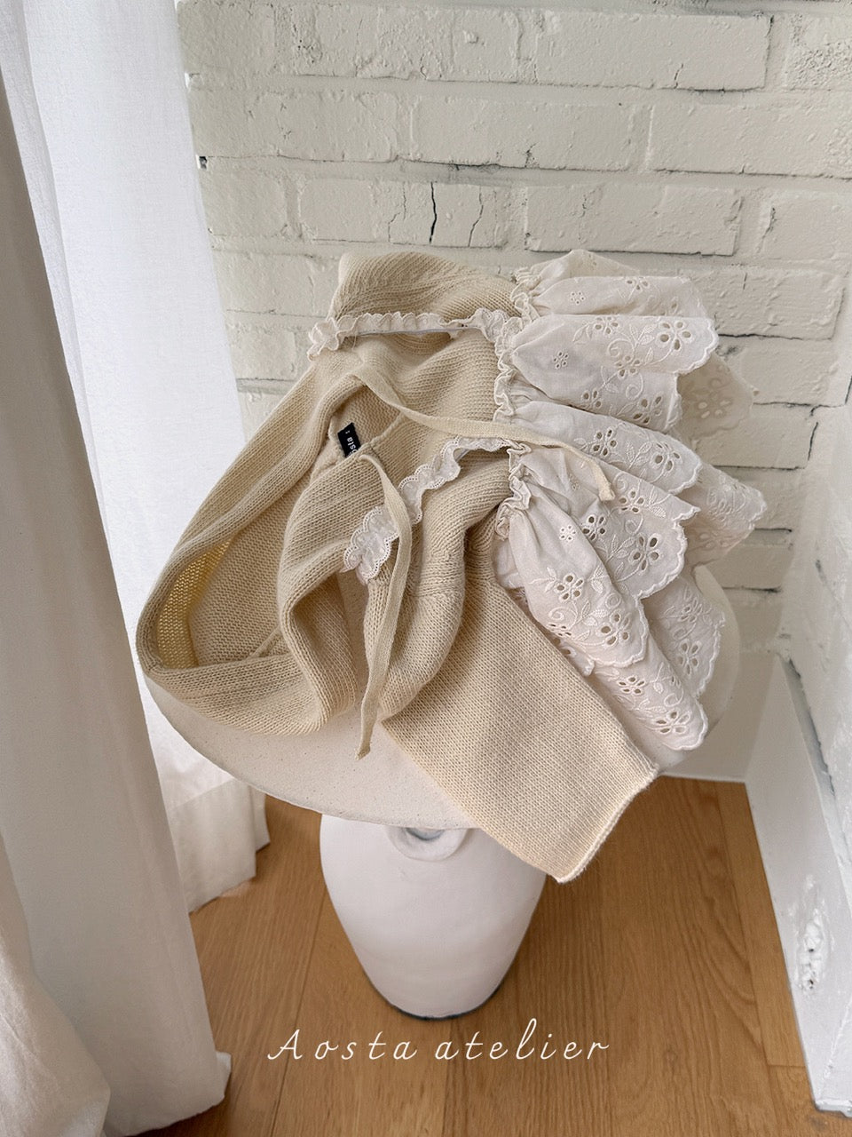 韓國童裝 26秋| AO23 Lace Cancan Blouse 襯衫 (FREE)