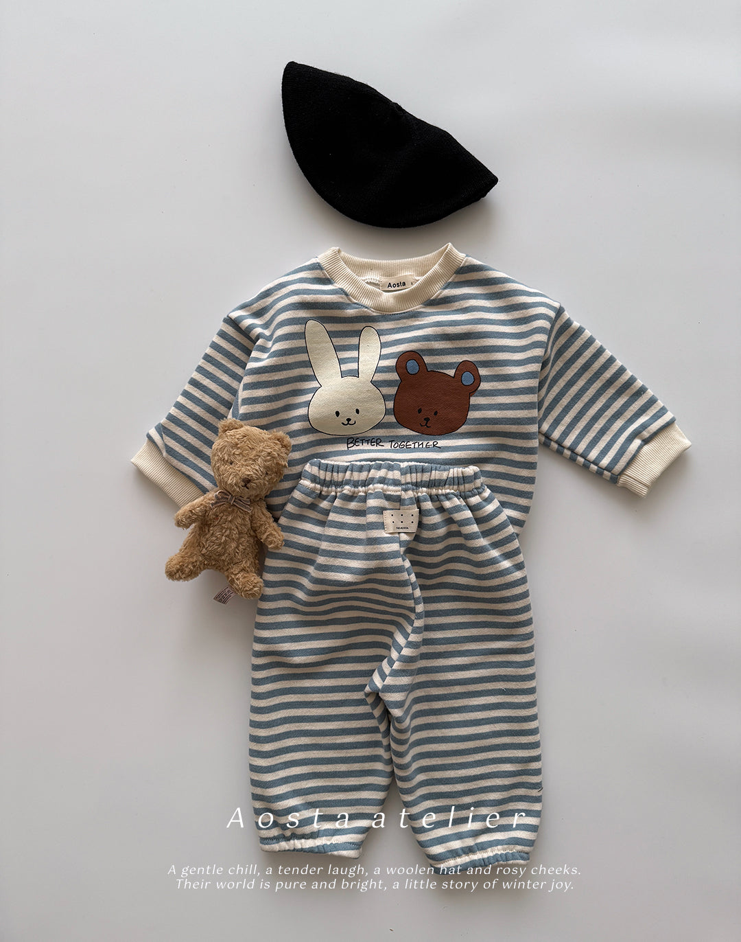 韓國童裝 25秋冬 | AO25402 [Bear Rabbit MTM]