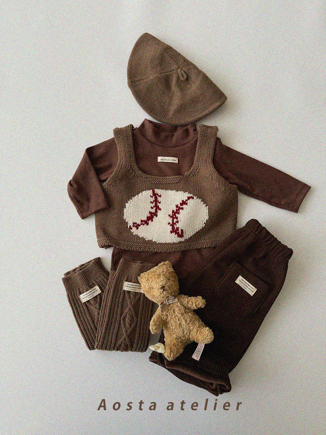 韓國童裝 25秋冬 | AO25427 Louis Pants