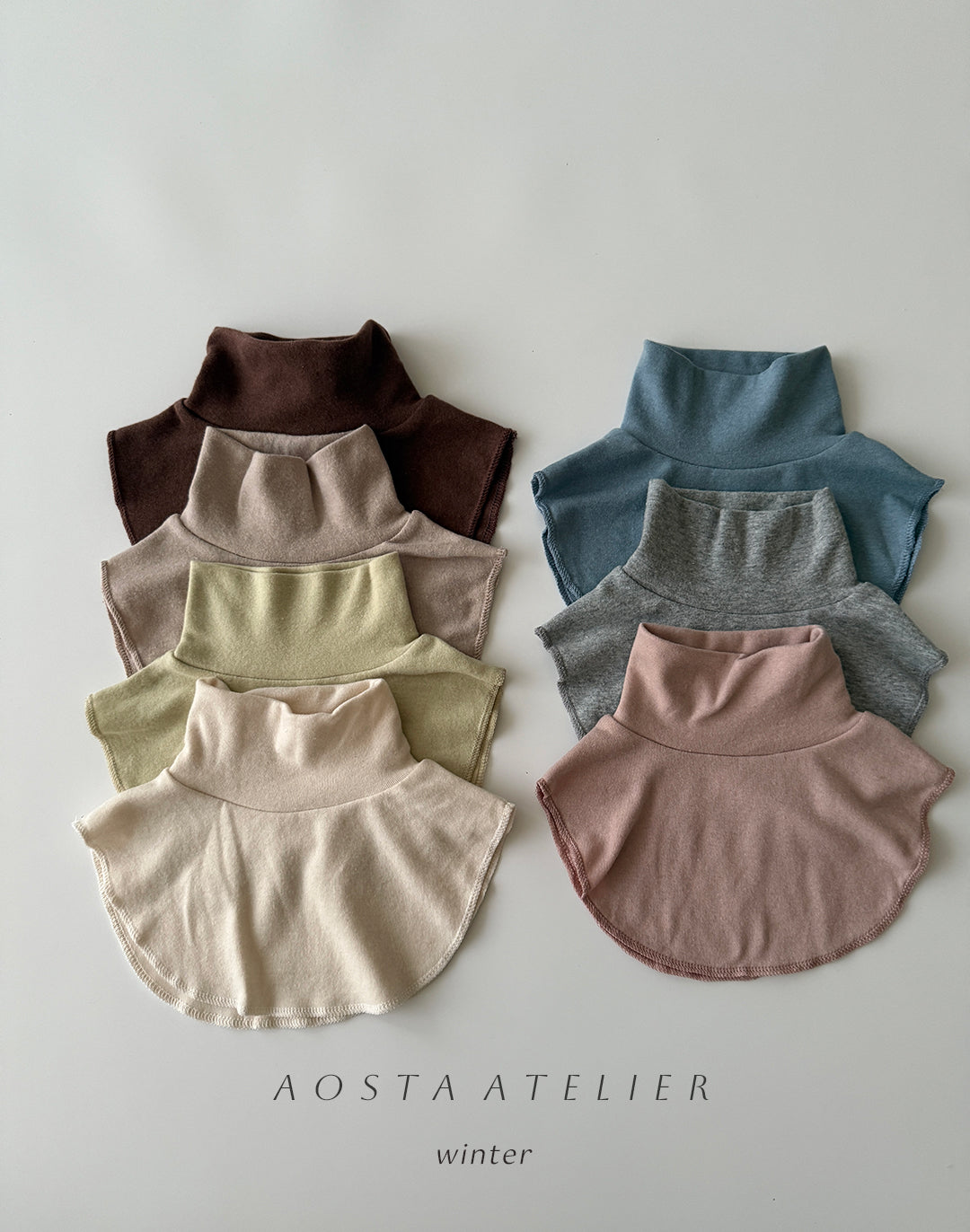 韓國童裝 25秋冬 | AO25563 Fake Turtleneck