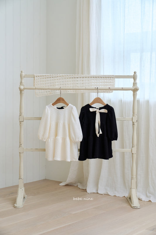 韓國童裝 25秋| BN25325 MARLENE DRESS