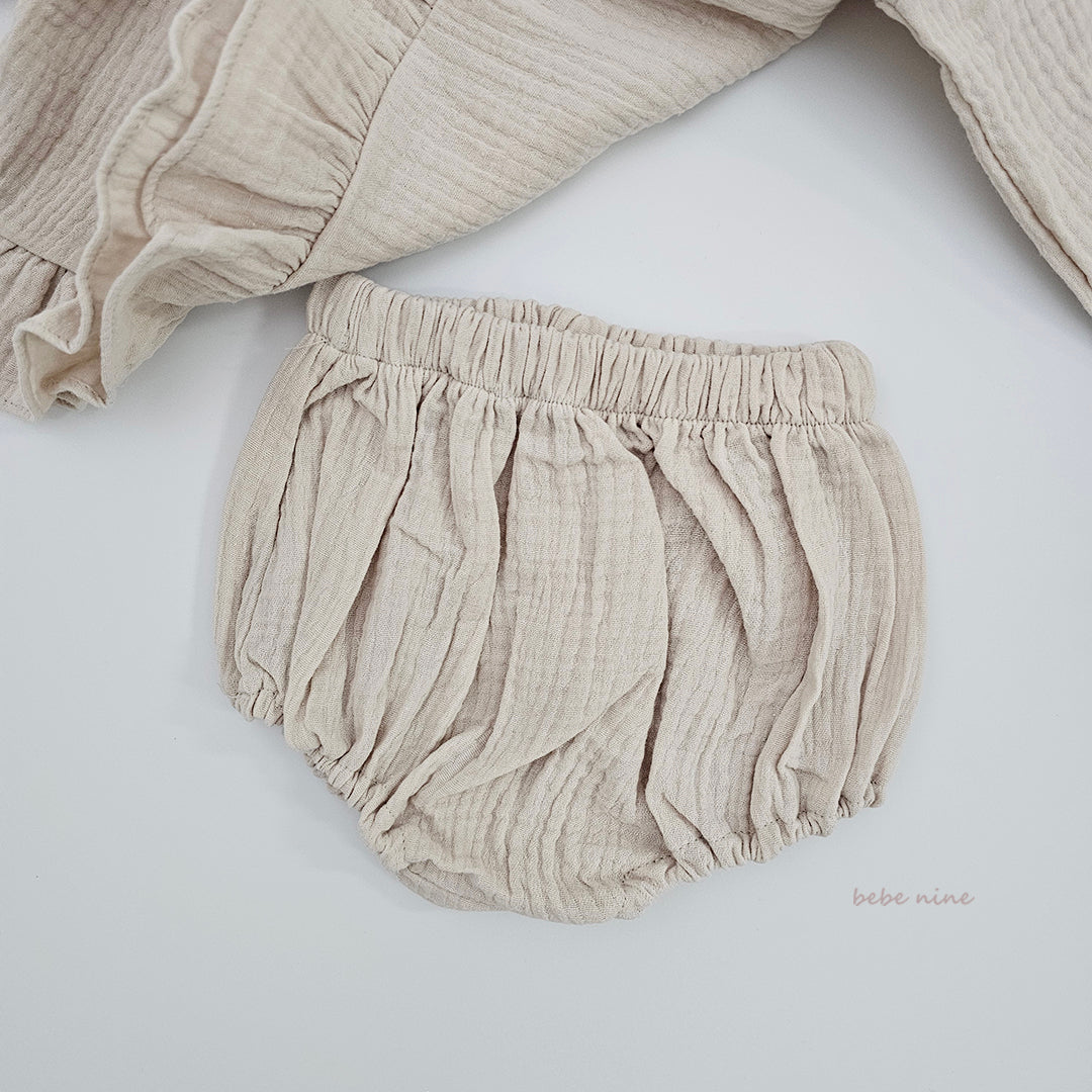 韓國童裝 26春 | BN14 Bona Bloomer Set (65~90cm)