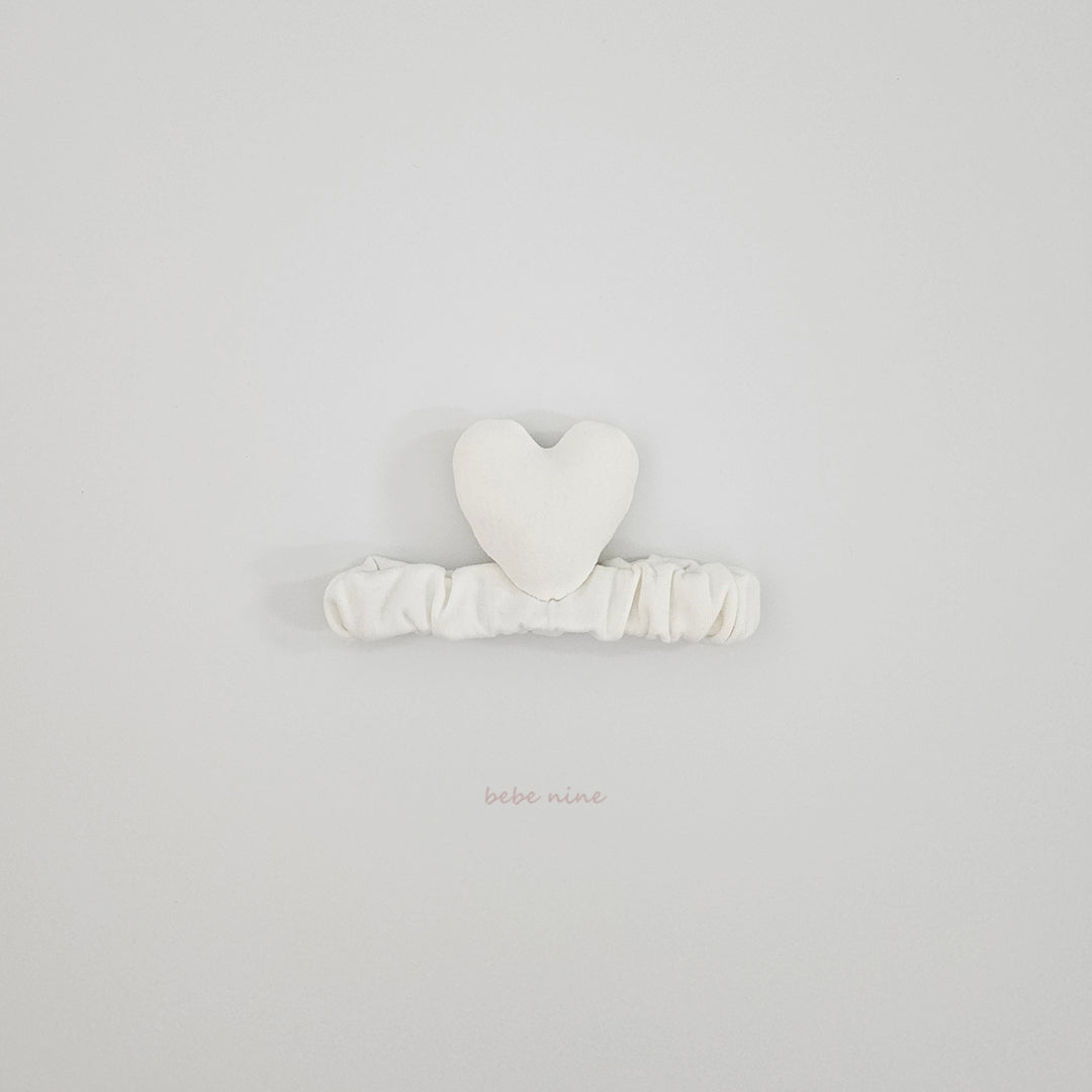 韓國童裝 25秋| BN25316 HEART HAIRBAND