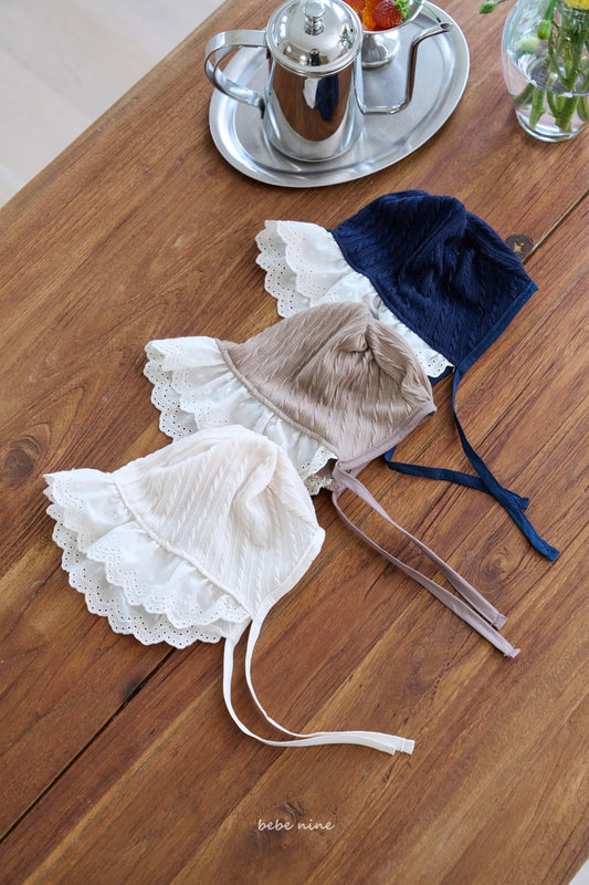 韓國童裝 25秋| BN25319 KNIT BONNET