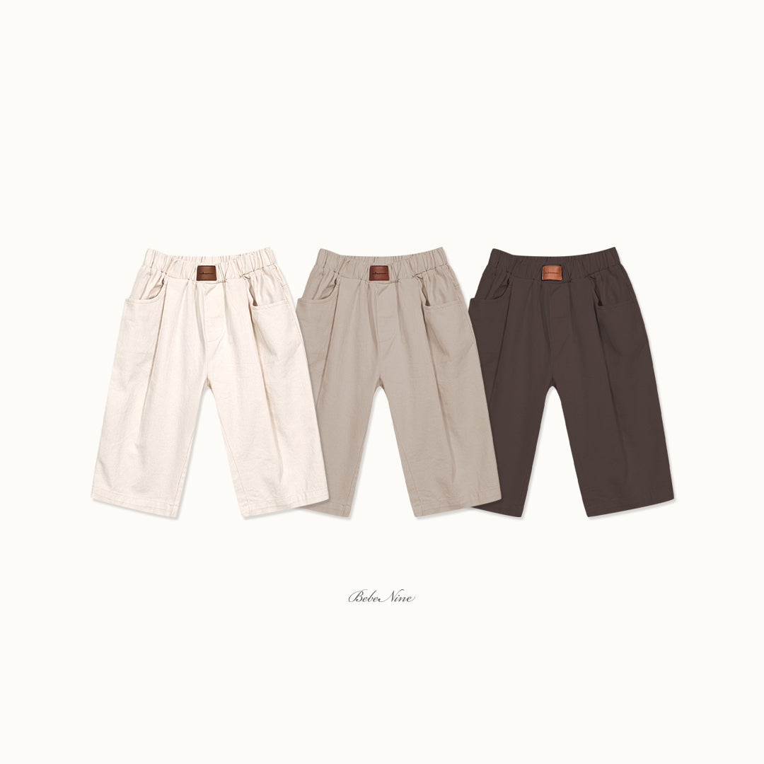 韓國童裝 26秋| BN57 Momo Cotton Pants 長褲 (75-115)