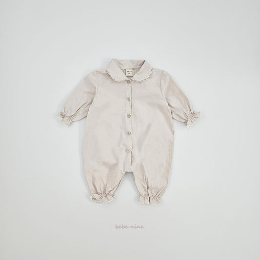 韓國童裝 25秋| BN25303 LAUREN COLLAR SUIT
