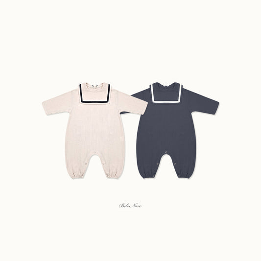 韓國童裝 26秋| BN08 Square Sailor Suit 包屁衣 (12M-24M)