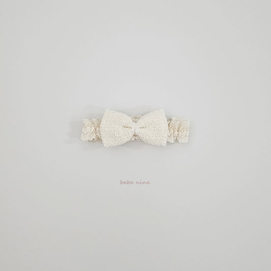 韓國童裝 25秋| BN25318 MIEL RIBBON HAIRBAND