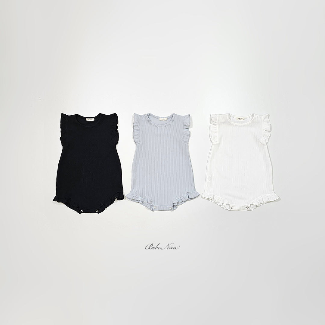 韓國童裝 26夏| BN33 Frills Suit 荷葉邊連身衣