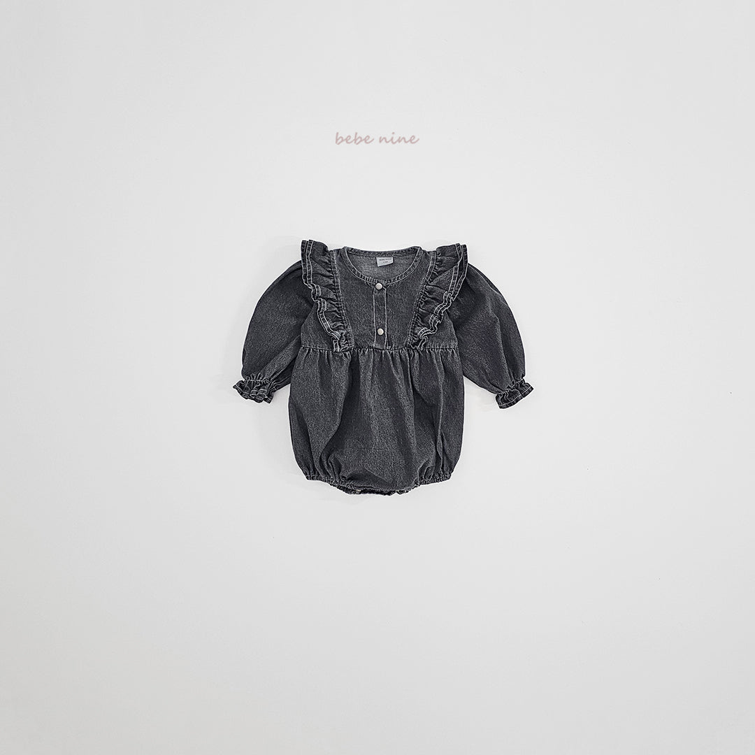 韓國童裝 26春 | BN01 Lara Denim Suit (65~90cm)