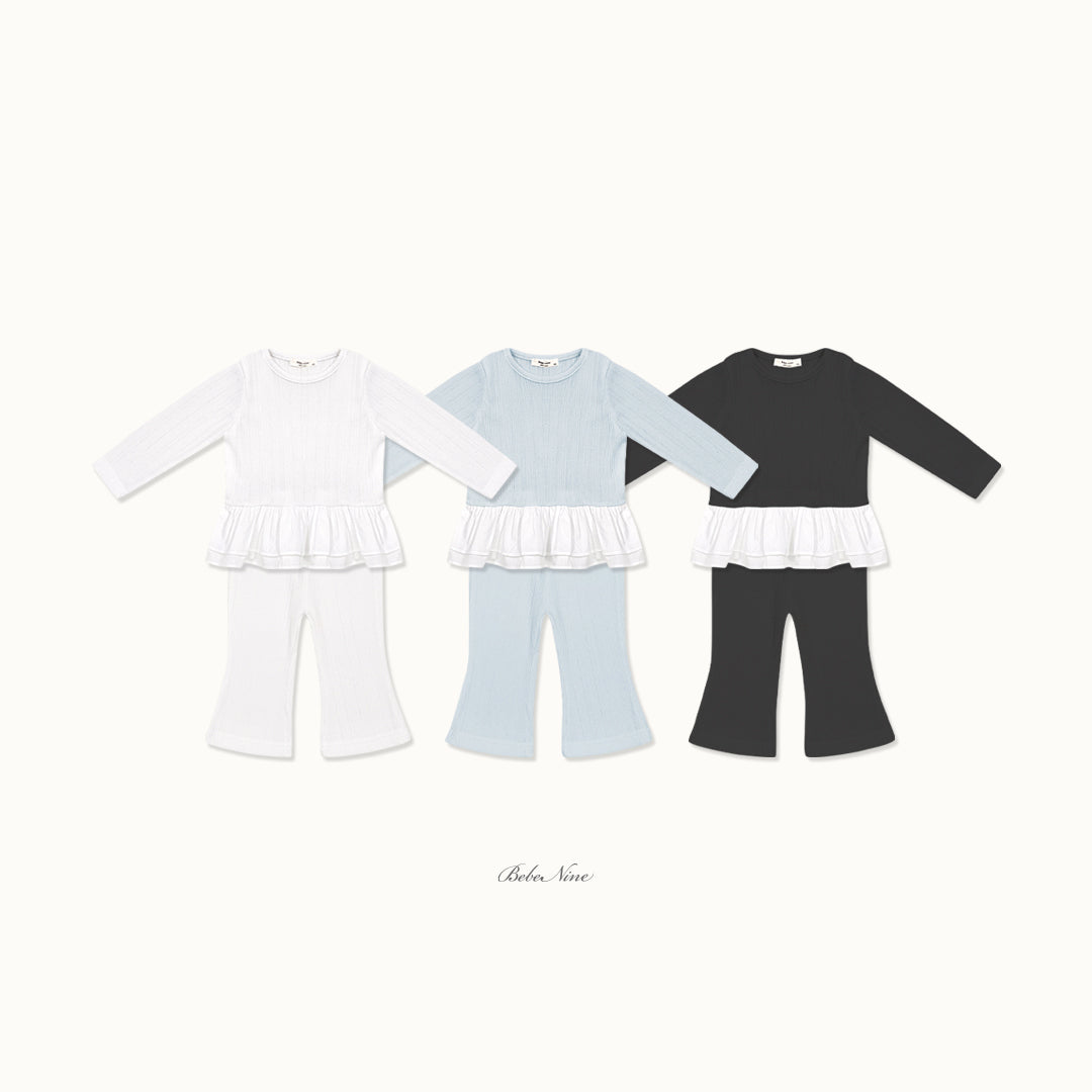 韓國童裝 26秋| BN39 Lal Flower Set 套裝 (75-115)