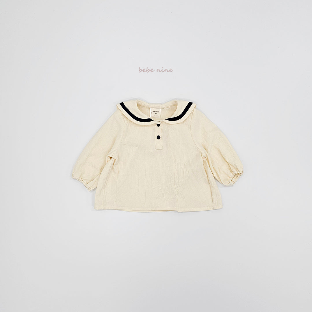 韓國童裝 25秋| BN25334 ENFANT SAILOR BLOUSE