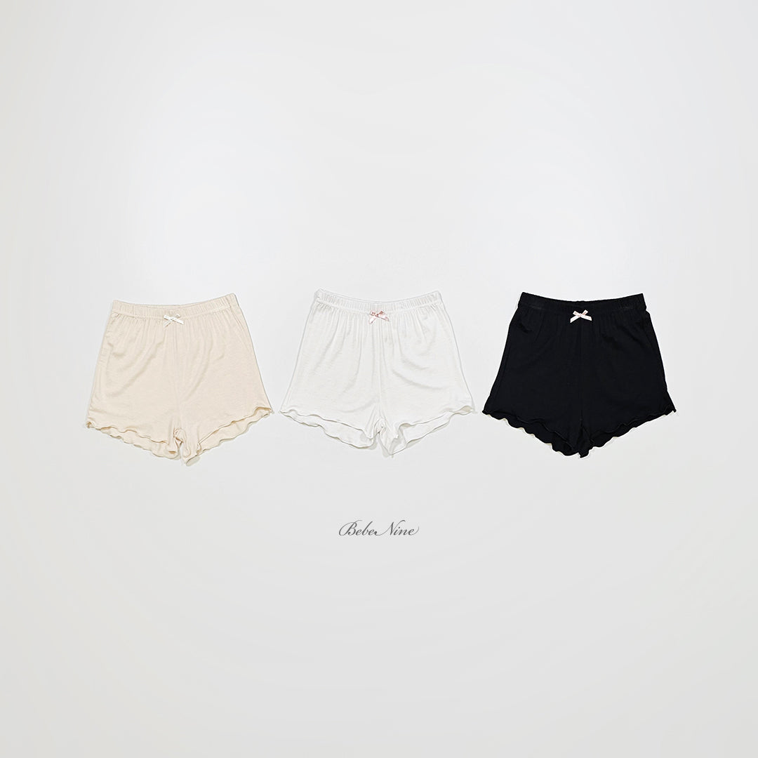 韓國童裝 26夏| BN47 Span Frill Leggings 彈性荷葉邊內搭褲