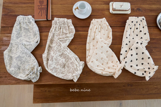 韓國童裝 25秋| BN25359 FRENCH ALADDIN PANTS
