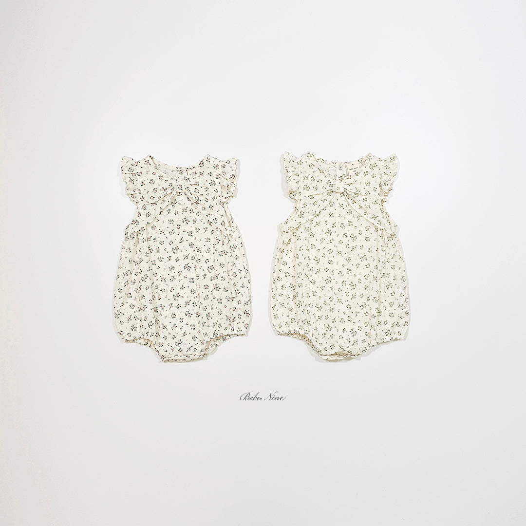 BN85 Ruffle Ribbon Suit 荷葉綁帶包屁衣
