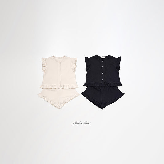 韓國童裝 26夏| BN16 Rona Cardigan Set 羅娜針織外套套裝