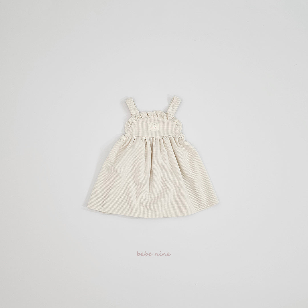 韓國童裝 25秋冬| BN25432 Bong Bong Overall Dress