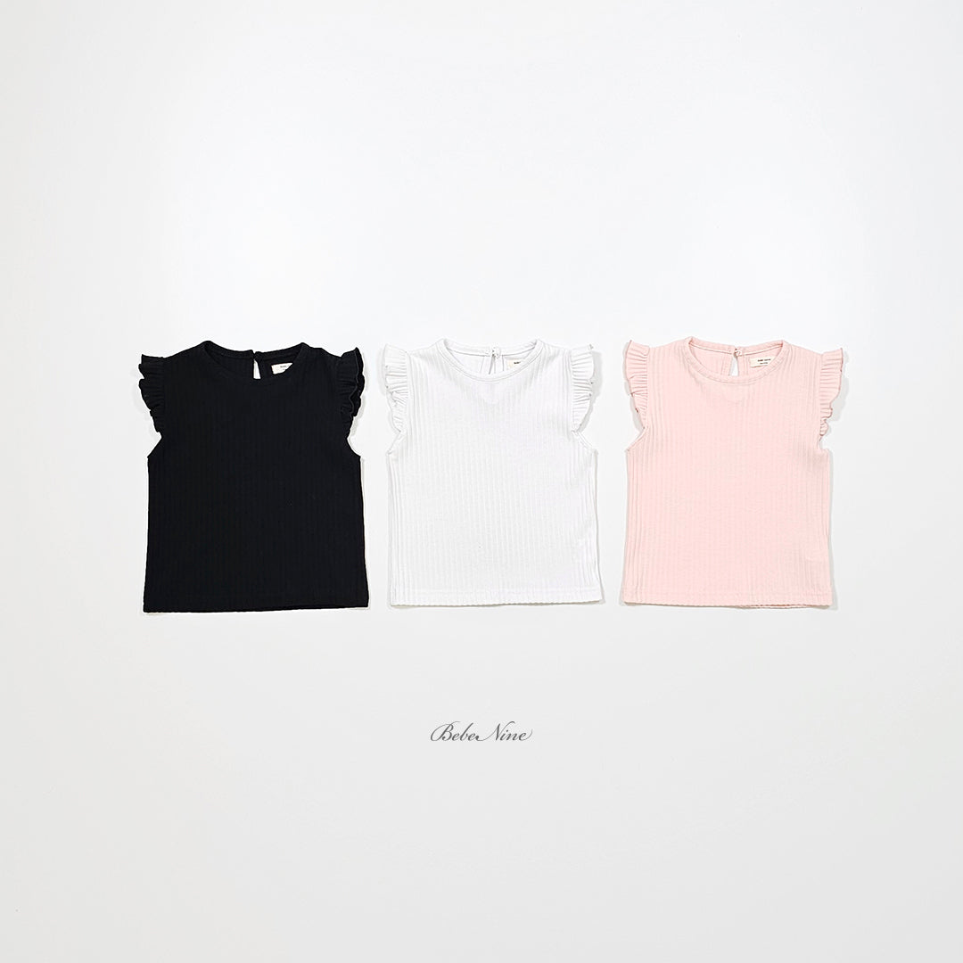 韓國童裝 26夏| BN34 And Summer Frill Tee And 夏日荷葉邊T恤