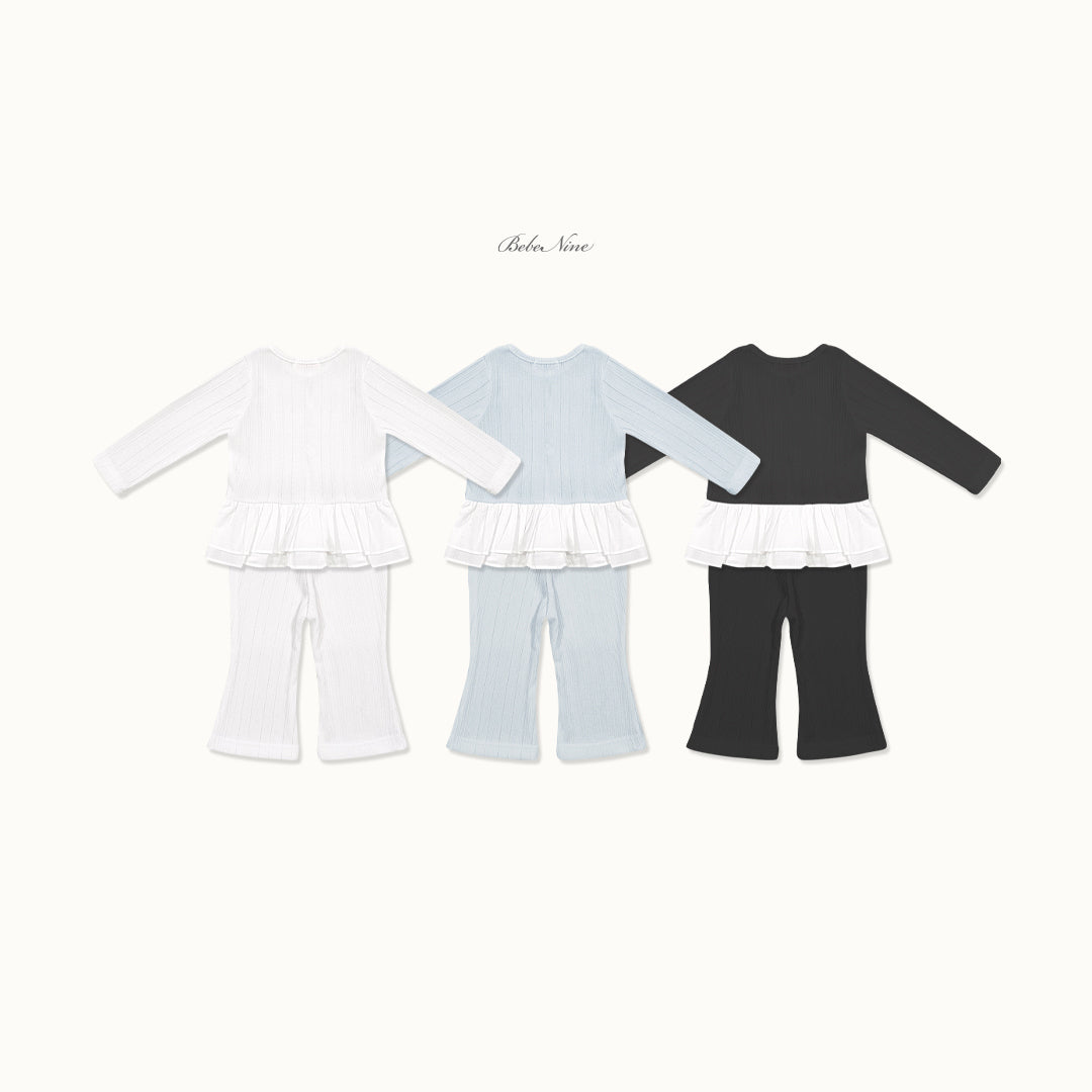 韓國童裝 26秋| BN39 Lal Flower Set 套裝 (75-115)