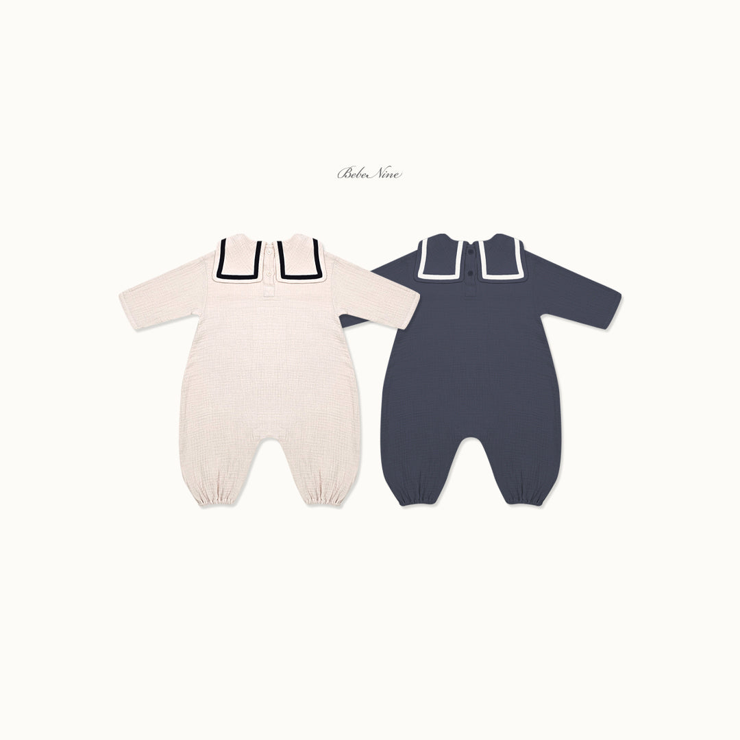 韓國童裝 26秋| BN08 Square Sailor Suit 包屁衣 (12M-24M)