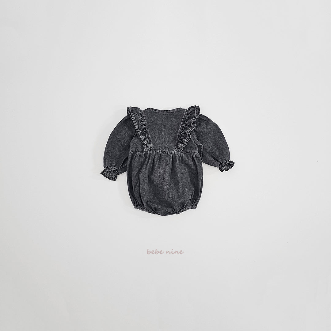 韓國童裝 26春 | BN01 Lara Denim Suit (65~90cm)