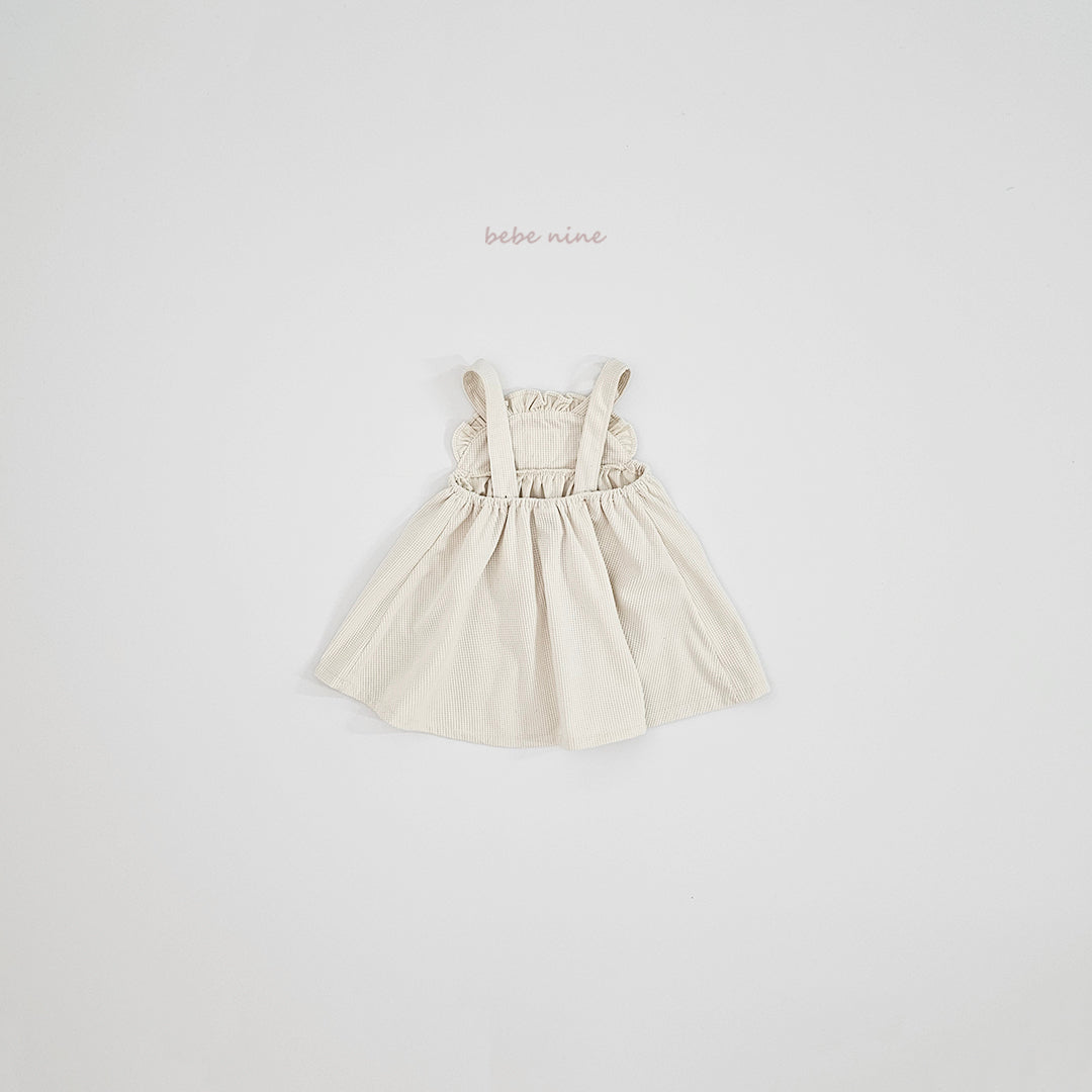 韓國童裝 25秋冬| BN25432 Bong Bong Overall Dress