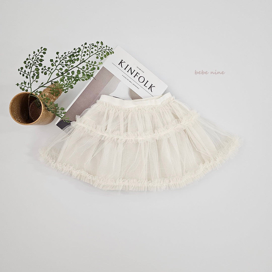 韓國童裝 25秋| BN25356 SUNNY TUTU SKIRT