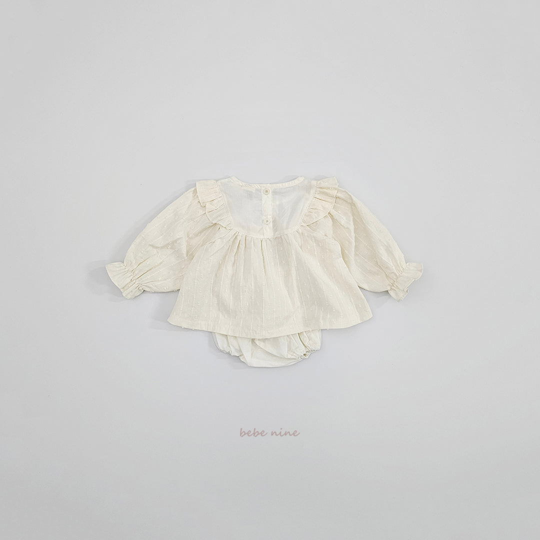 韓國童裝 26春 | BN10 Shirley Bloomer Set (65~90cm)