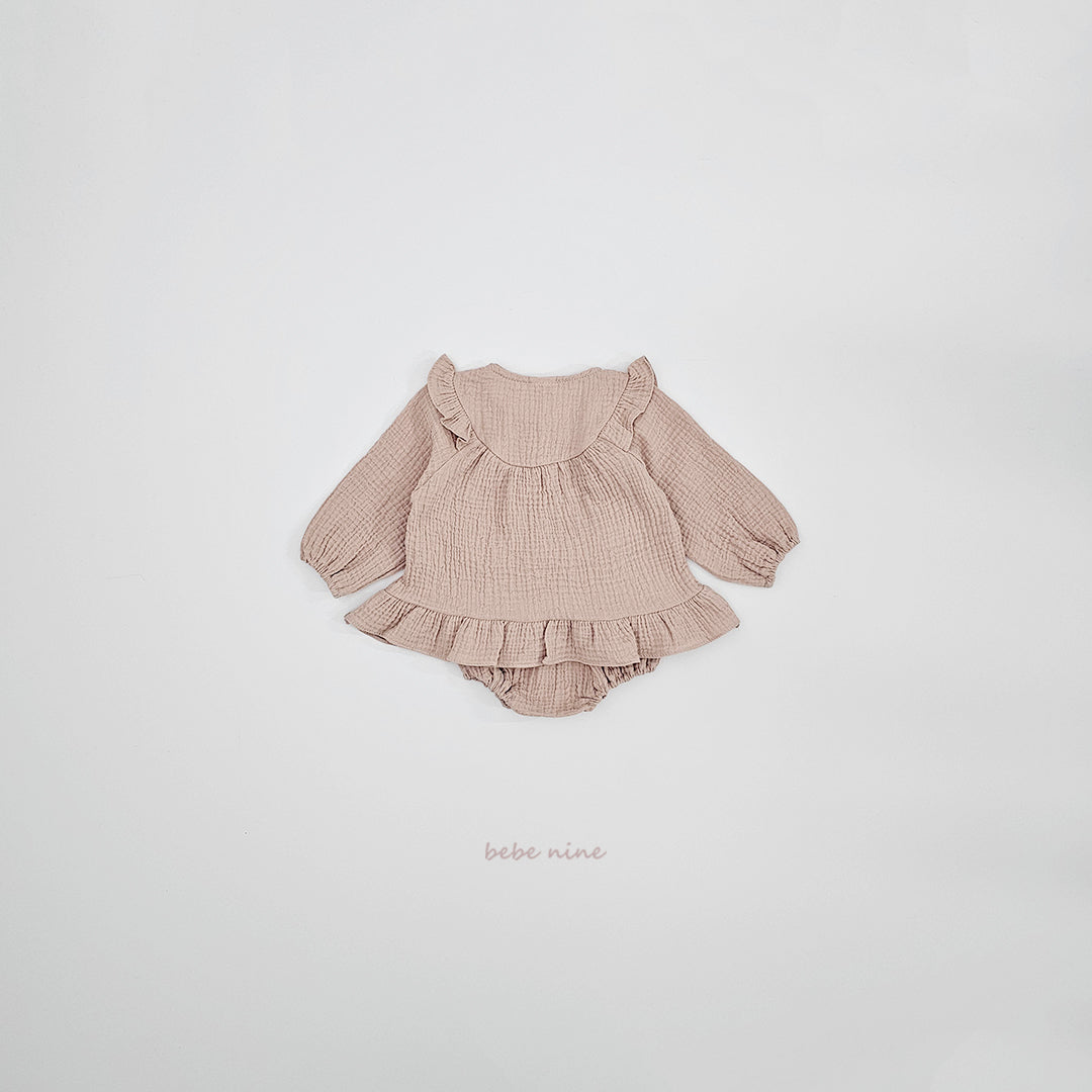 韓國童裝 26春 | BN14 Bona Bloomer Set (65~90cm)