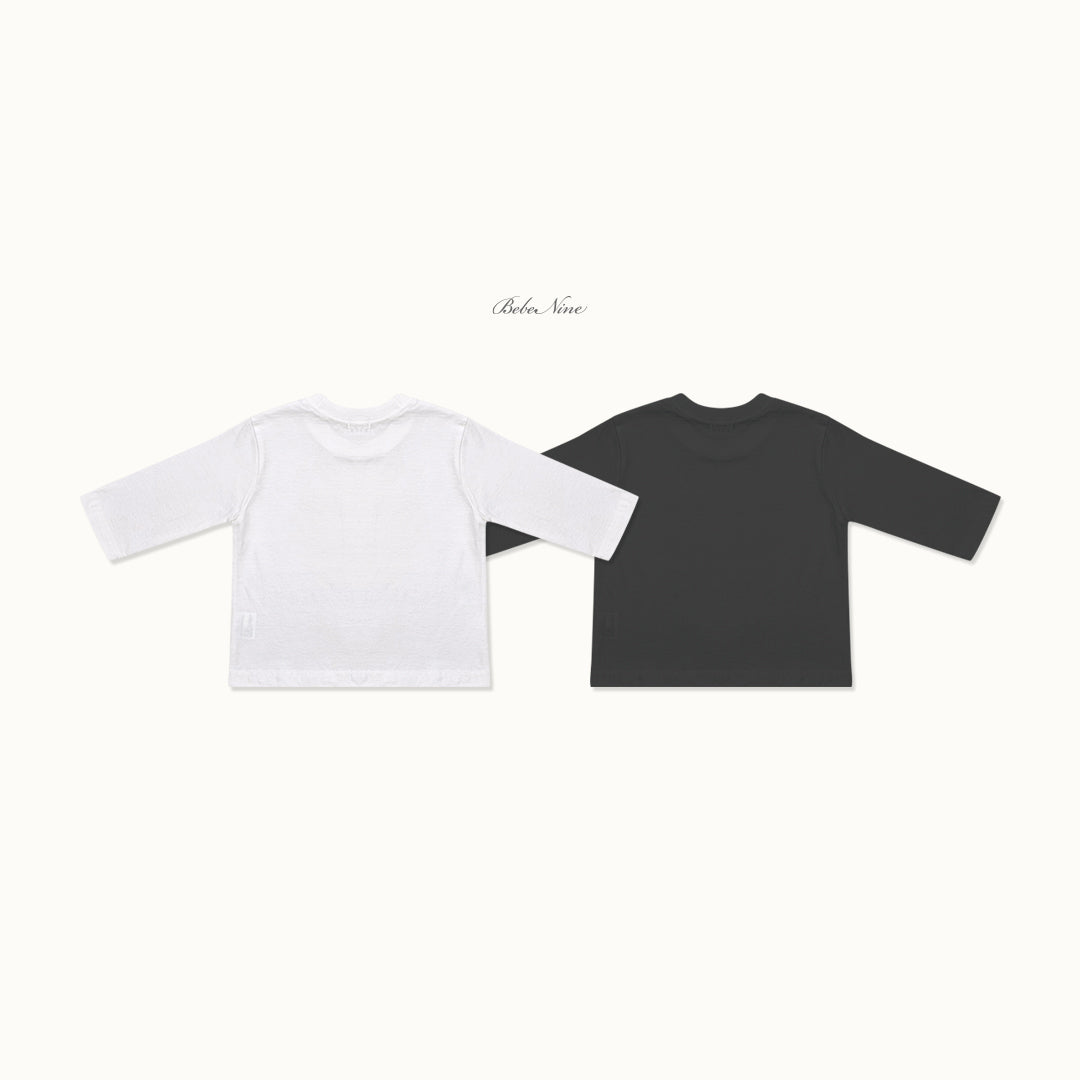 韓國童裝 26秋| BN56 Milk Cotton Tee 上衣 (75-115)