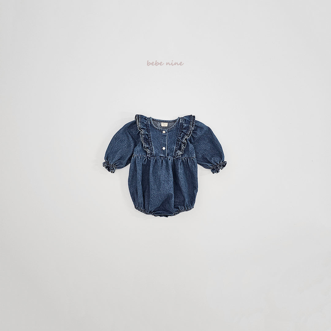 韓國童裝 26春 | BN01 Lara Denim Suit (65~90cm)