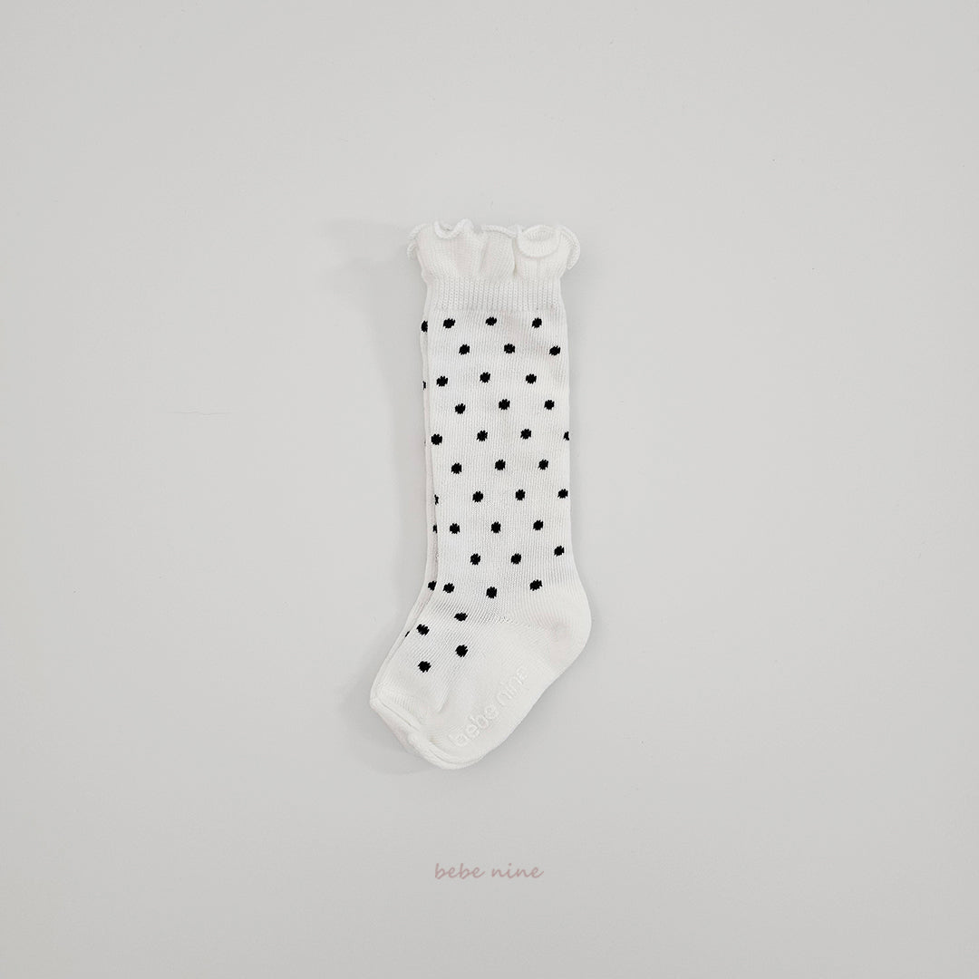 韓國童裝 26春 | BN37 Nine Frill Socks (3p) (65~110cm)